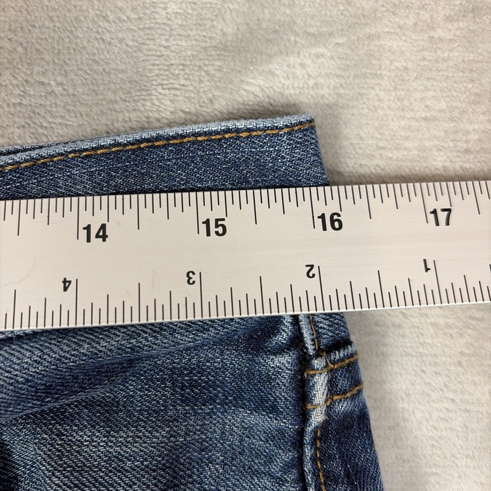 J.Crew 770 Jeans Mens 32x32 Blue Kaihara Japanese Denim Straight Fit - Picture 9 of 12